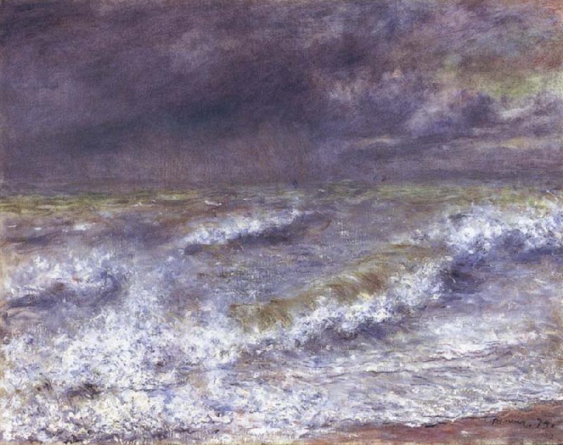 Pierre-Auguste Renoir Seascape oil painting picture
